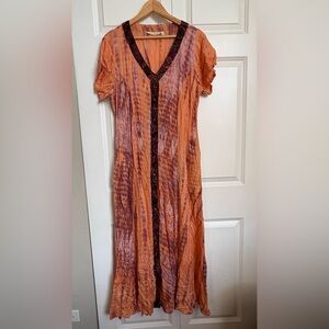 Soft Surroundings / Tie Dye Maxi Dress / XL